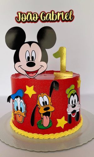 Arquivo de topo de bolo mickey