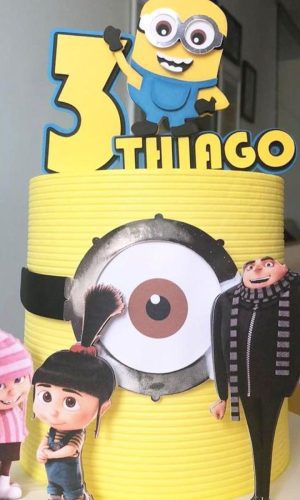 Arquivo de topo de bolo minions