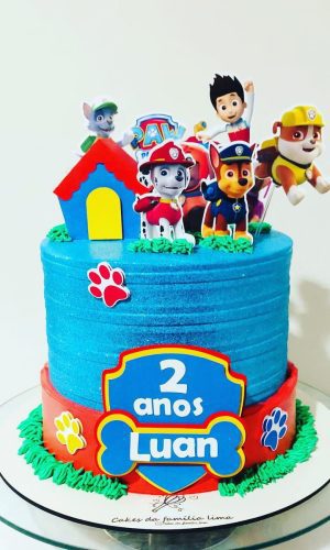 Arquivo de topo de bolo patrulha canina