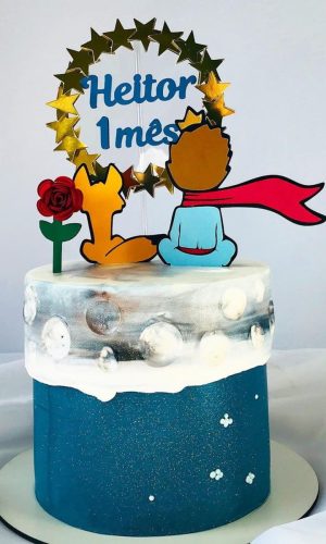 Arquivo de topo de bolo pequeno principe