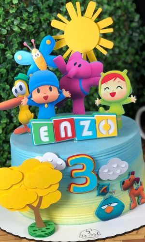 Arquivo de topo de bolo pocoyo