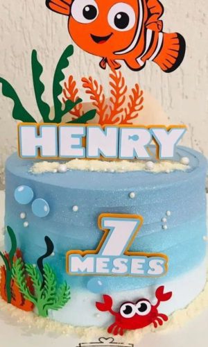 Arquivo de topo de bolo procurando nemo