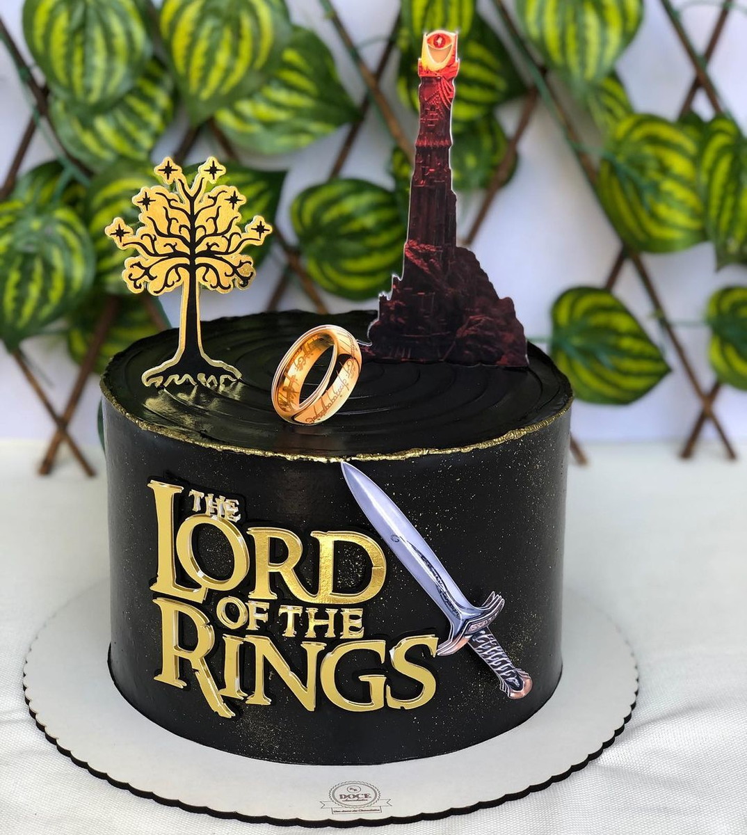Arquivo de topo de bolo senhor dos aneis
