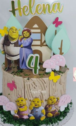 Arquivo de topo de bolo shrek