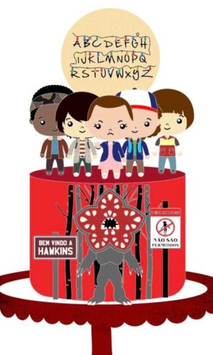 Arquivo De Topo De Bolo Stranger Things