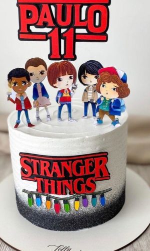 Arquivo De Topo De Bolo Stranger Things