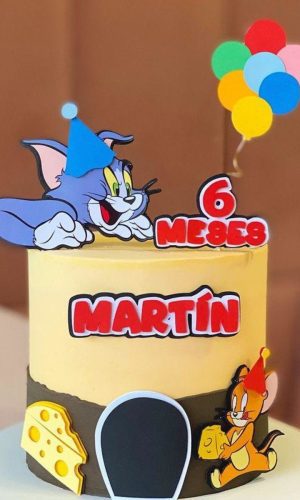 Arquivo de topo de bolo tom e jerry