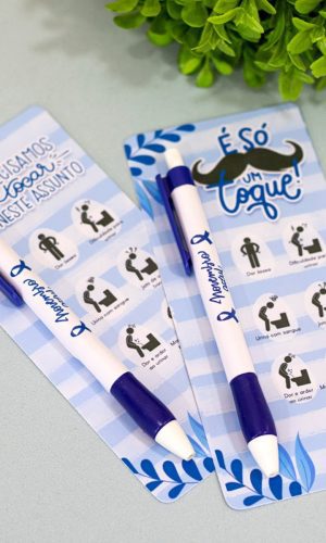 Arquivo Digital Cartão Caneta Novembro Azul