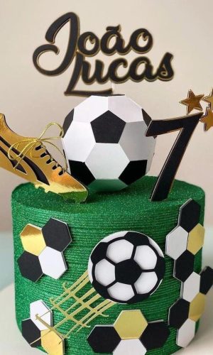 Arquivo Digital Kit Topo de Bolo Futebol