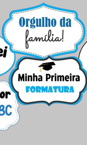 Arquivos de Corte Plaquinhas Formatura Abc Menino pdf