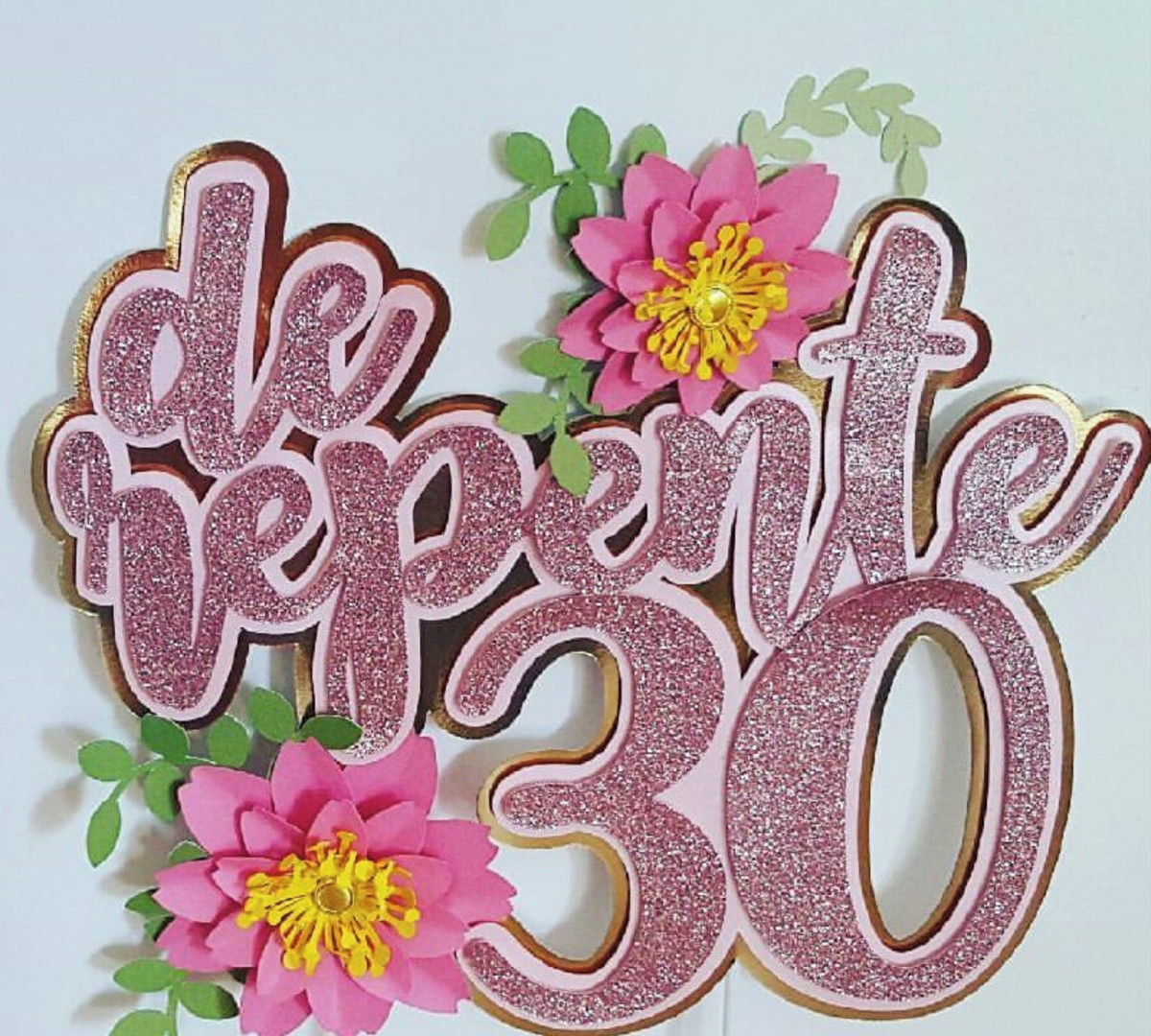 Arquivo digital Topo de bolo De Repente 30 A