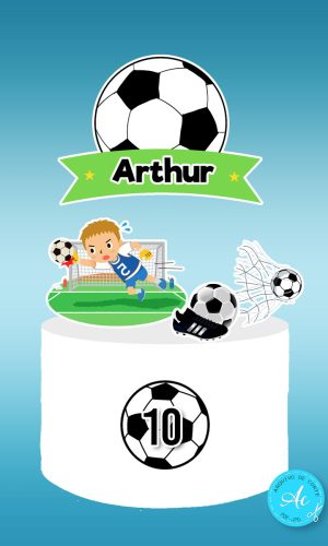 Arquivo Digital Topo de Bolo Futebol #2