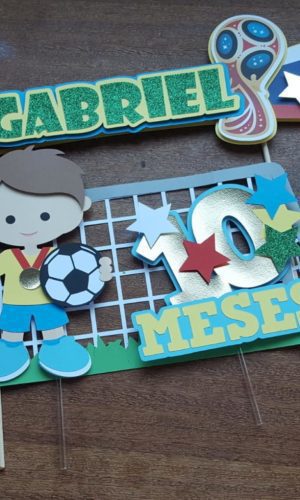 Arquivo digital Topo de bolo Futebol
