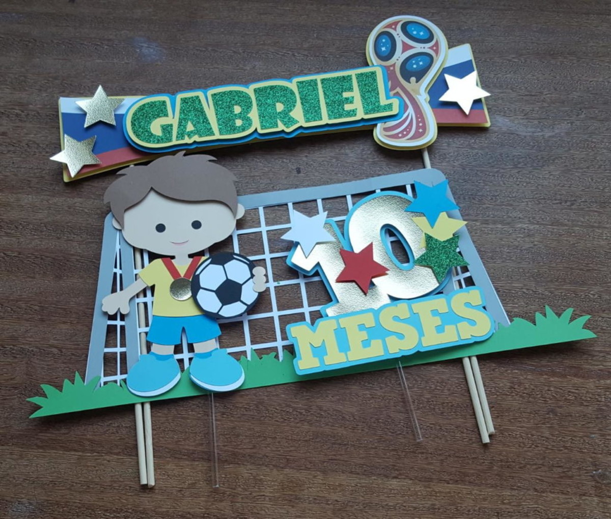 Arquivo digital Topo de bolo Futebol