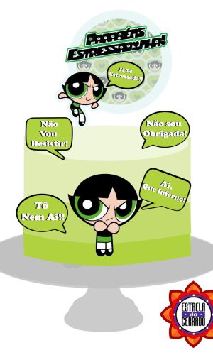 Arquivo Digital Topo de Bolo - Meninas Super Poderosas