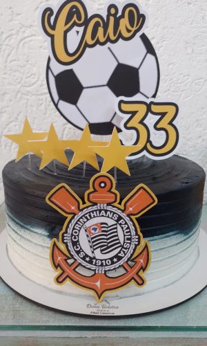 Arquivo Digital Topo De Bolo Time Futebol Corintias