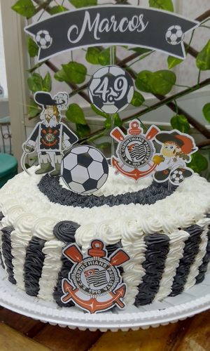 Arquivo Digital Topo De Bolo Times Futebol Corintias