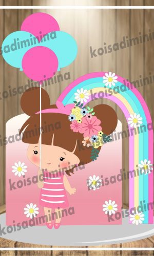 Arquivo em camadas Cute girl 2