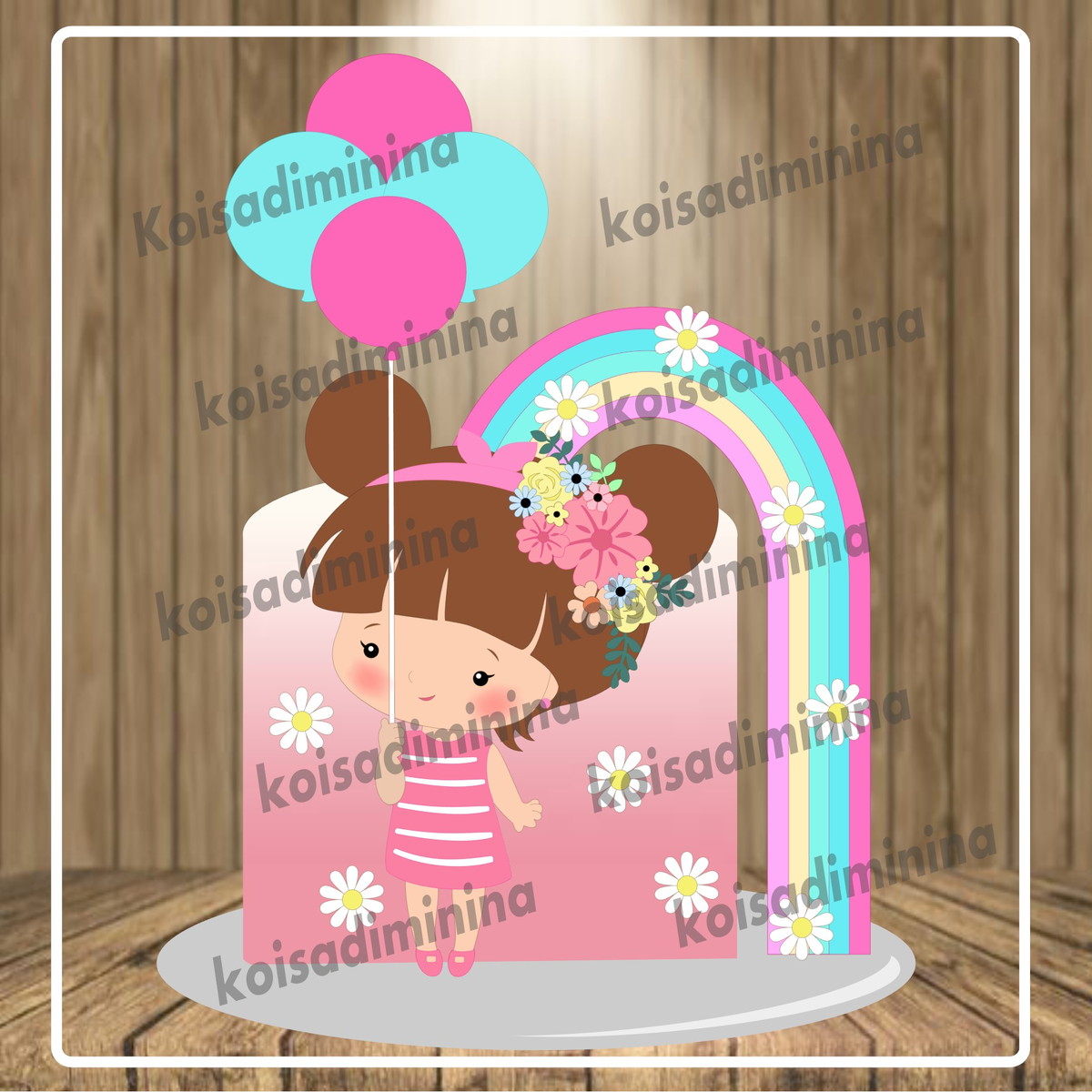 Arquivo em camadas Cute girl 2