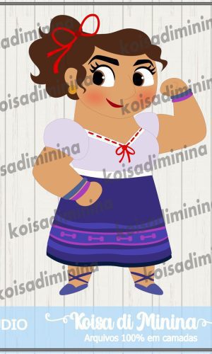 Arquivo em camadas Encanto - Luisa Cute