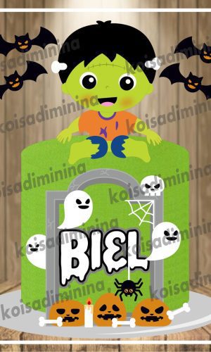Arquivo em Camadas Frankenstein Cute