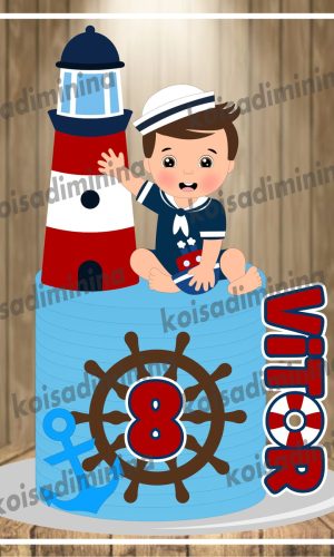 Arquivo em Camadas Marinheiro Baby
