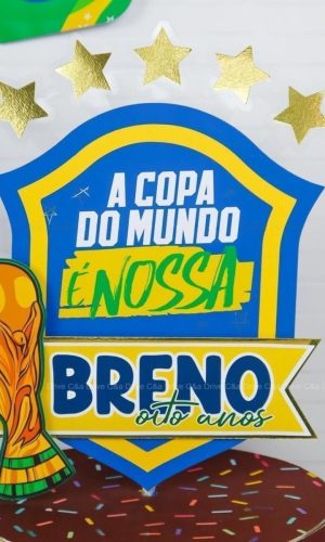 Arquivo em Svg Topo de Bolo Times Futebol