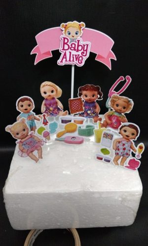 Arquivo Topo de Bolo - Baby Alive