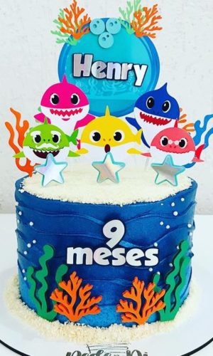 Arquivo Topo De Bolo - Baby Shark