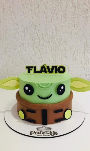 Arquivo Topo De Bolo - Baby Yoda