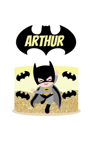 Arquivo topo de bolo batman baby 1