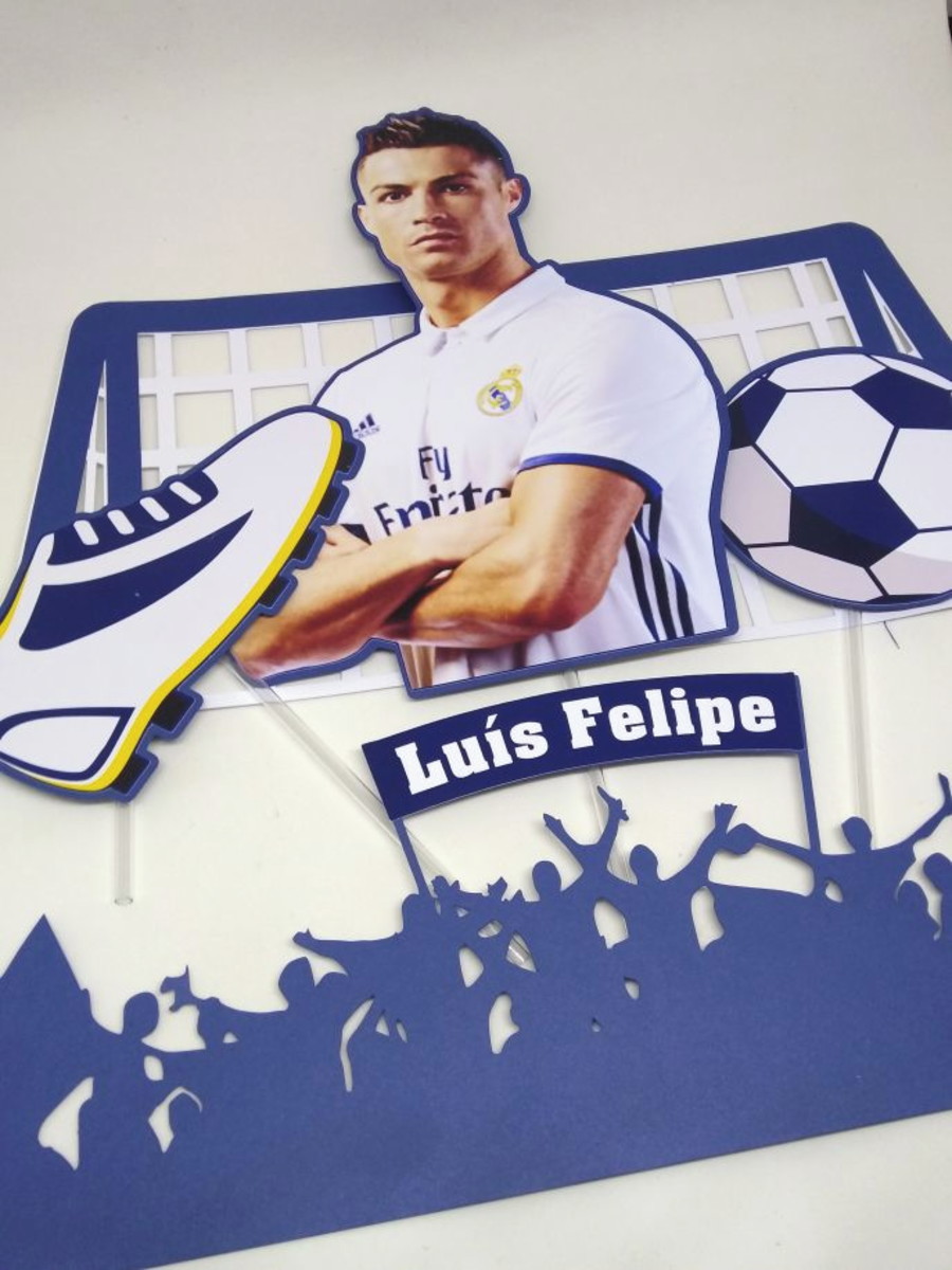 Arquivo Topo de Bolo - Cr7