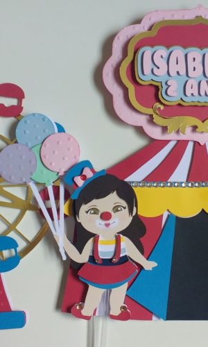 Arquivo Topo de Bolo - Circo Menina