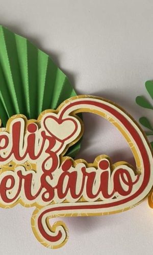 Arquivo Topo De Bolo - Feliz Aniversário