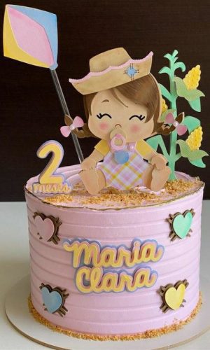 Arquivo Topo de Bolo - Festa Junina Bebê Menina
