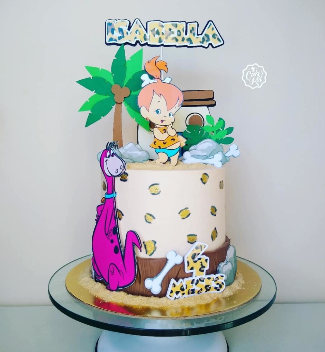 Arquivo Topo de Bolo Flintstones Pedrita - Ganhe +3 Produtos