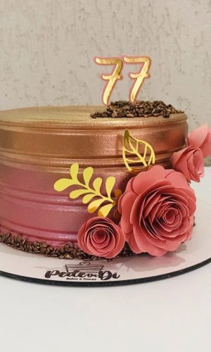 Arquivo Topo De Bolo - Flor