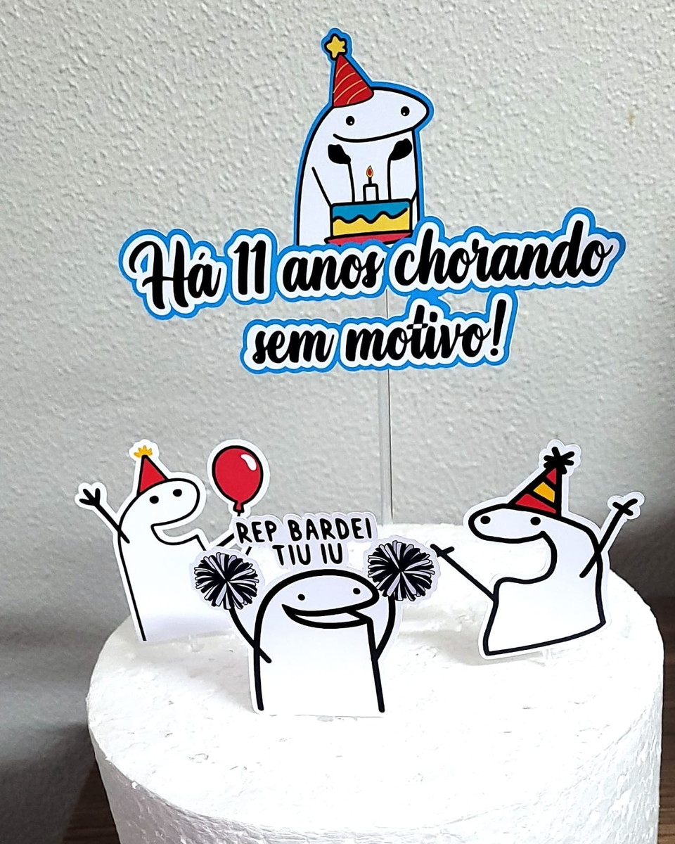 Arquivo Topo de Bolo Flork Menino