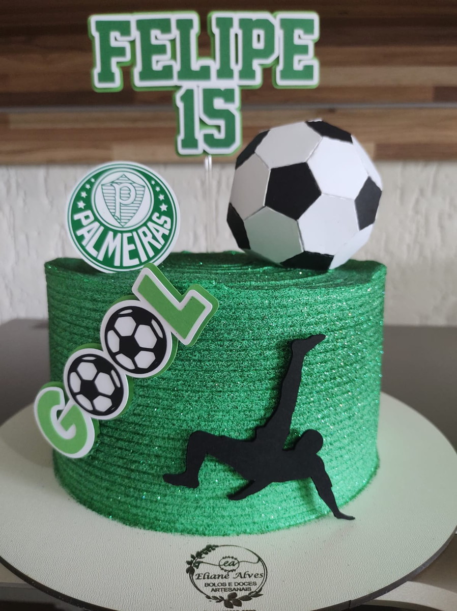 Arquivo Topo De Bolo - Futebol Bola 3d