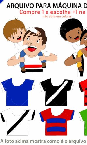 Arquivo Topo de Bolo Futebol Pai e Filho +1 Arquivo da Loja