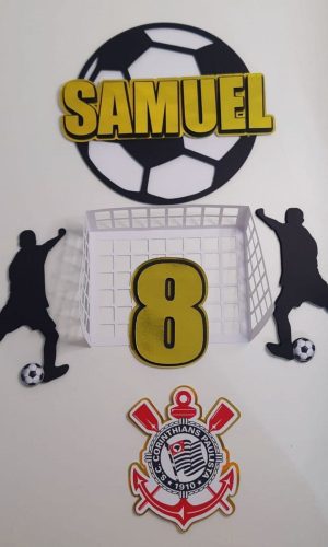 ARQUIVO TOPO DE BOLO FUTEBOL TIME CORINTIANS #14152