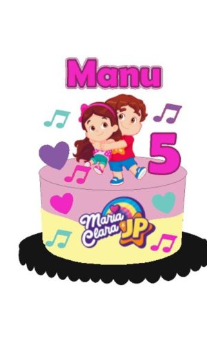 Arquivo Topo de Bolo Maria Clara e Jp Vários Arquivos