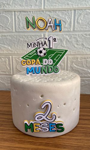 Arquivo Topo de Bolo Minha Primeira Copa do Mundo .studio