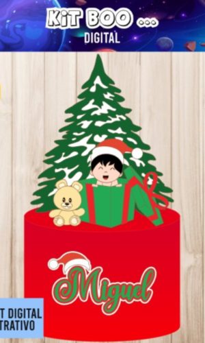 Arquivo Topo de Bolo - Natal Bebê Presente