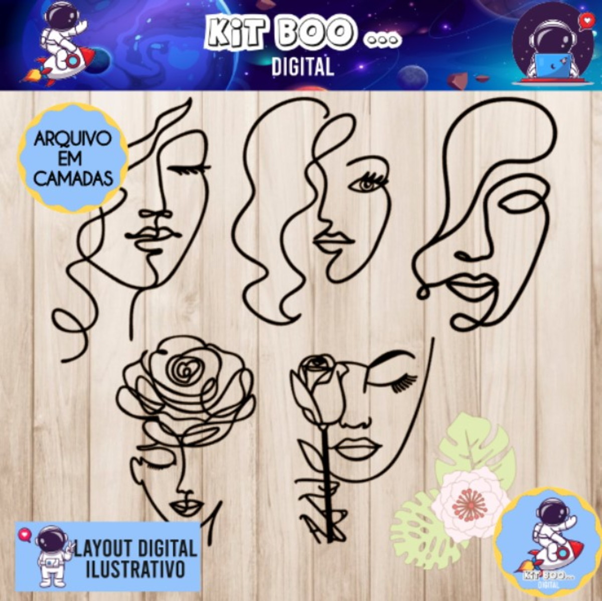 Arquivo Topo De Bolo - Rosto Mulher