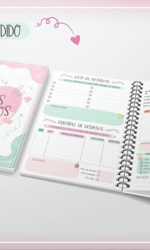 Arquivo Digital Caderno de Pedidos em Png e pdf