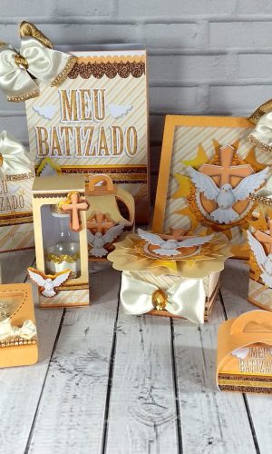 Arquivos de corte kit batizado Luxo 01