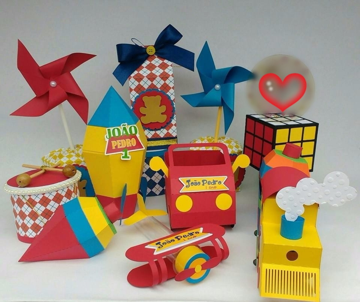 Arquivos de Corte Coleção Brinquedos - Imagem 3