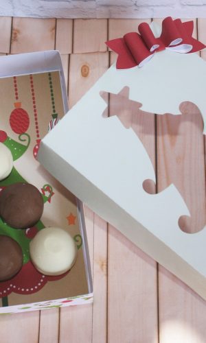 Arquivos de Corte Caixas para 6 Doces Tema Natal