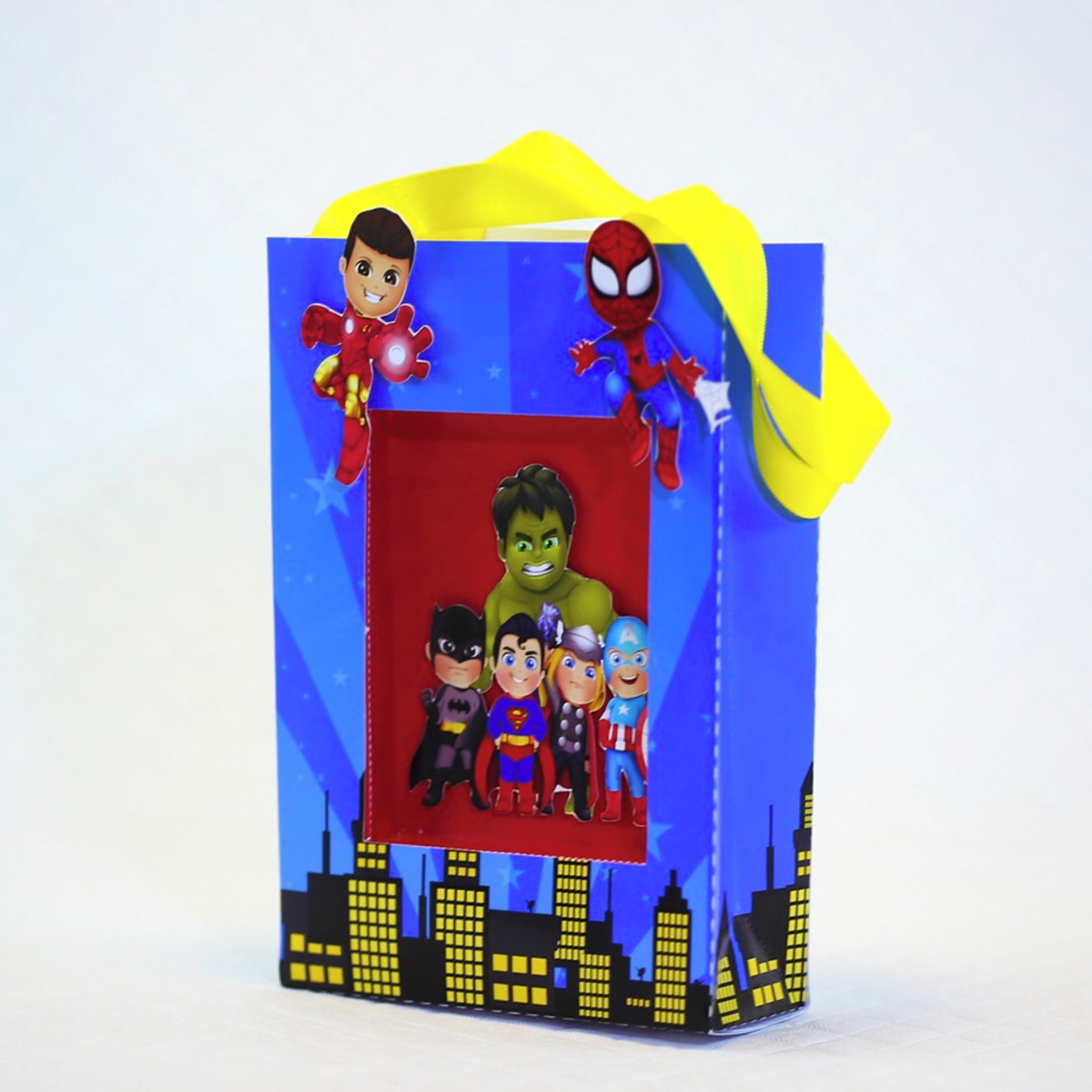 Arquivos de Corte Caixas Super Herois - Imagem 3